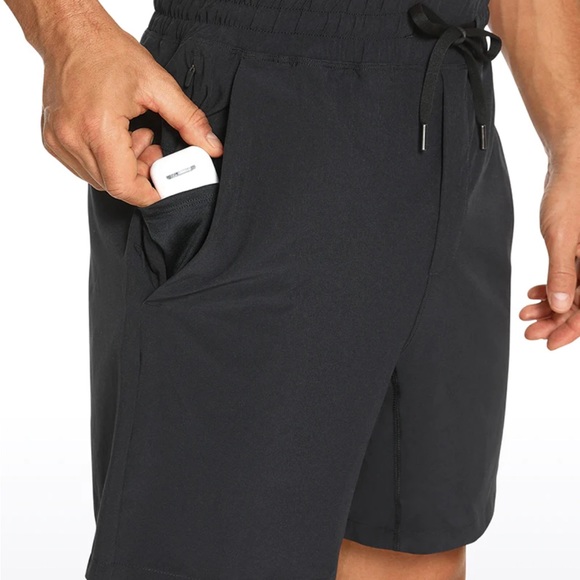 Feathery-Fit Athletic Shorts 7''- Linerless - Picture 3 of 5